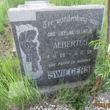 SWIEGERS Albertus 1966-1966