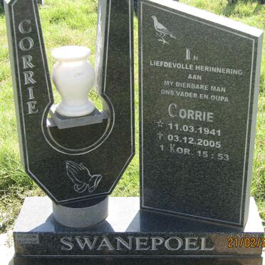 SWANEPOEL Corrie 1941-2005