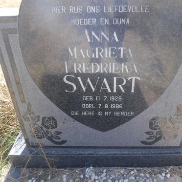 SWART Anna Magrieta Fredrieka 1928-1986