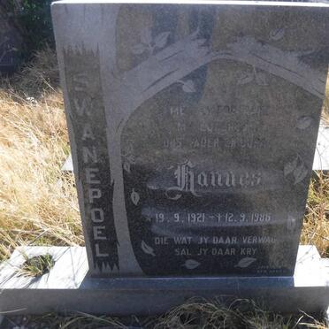 SWANEPOEL Hannes 1921-1986