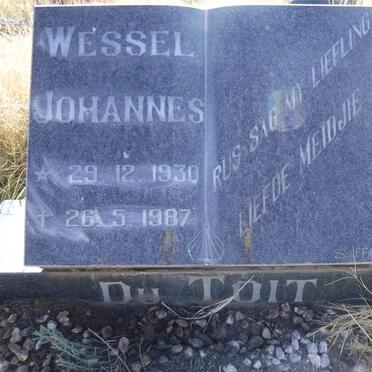 TOIT Wessel Johannes, du 1930-1987
