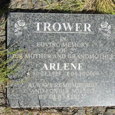 TROWER Keith 1920-1955 &amp; Arlene 1923-2009