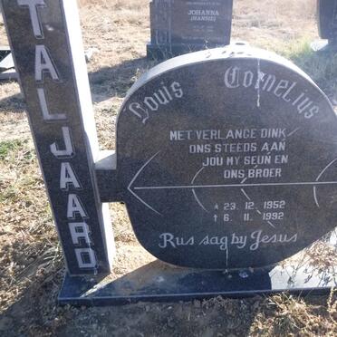 TALJAARD Louis Cornelius 1952-1992