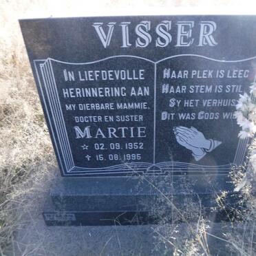 VISSER Martie 1952-1995