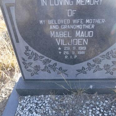 VILJOEN Mabel Maud 1919-1981