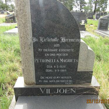 VILJOEN Petronella Magrieta 1938-1968