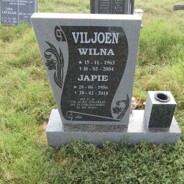 VILJOEN Japie 1956-2018 &amp; Wilna 1963-2004