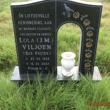 VILJOEN J.M. nee FOSTER 1949-2004