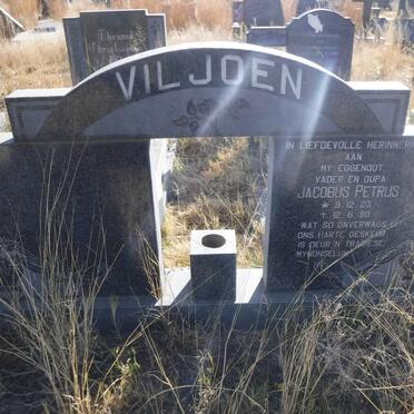 VILJOEN Jacobus Petrus 1923-1980