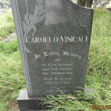 VISICALE Carmelo 1906-1968