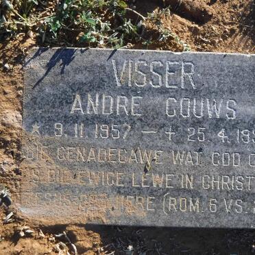 VISSER Andre Gouws 1957-1992