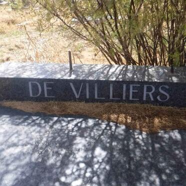 VILLIERS, De