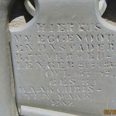 VERMEULEN R.J.E.1853-1931
