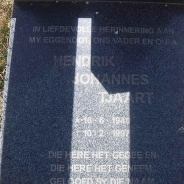 VENTER Hendrik Johannes Tjaart 1940-1997