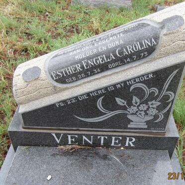 VENTER Esther Engela Carolina 1934-1973
