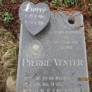 VENTER Pierré 1986-1996