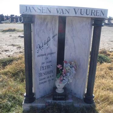 VUUREN Petrus Hendrik, Jansen van 1941-1988
