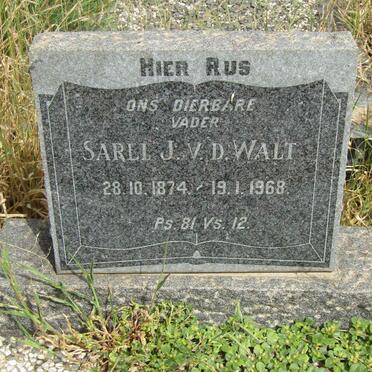 WALT Sarel J., v.d. 1874-1968