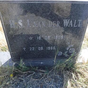 WALT H.S.J., van der 1909-1985