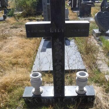 WARRICKER Lilly 1920-1993