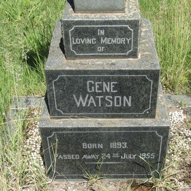 WATSON Gene 1893-1955