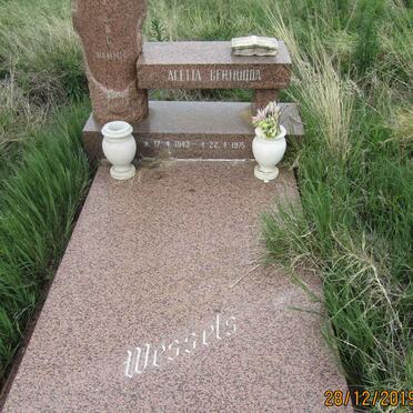 WESSELS Aletta Gertruida 1943-1975