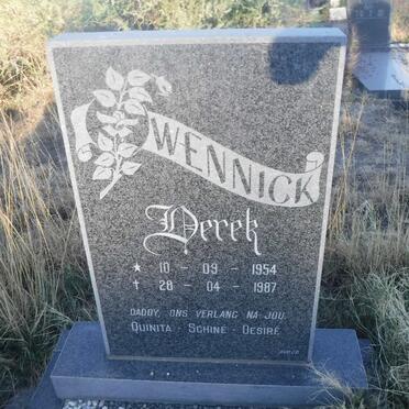 WENNICK Derek 1954-1987