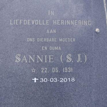 WENTZEL S.J. 1926-2002 &amp; S.J. 1931-2018