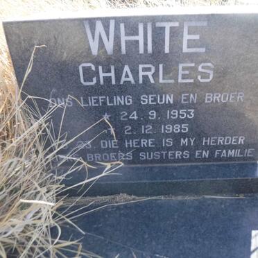 WHITE Charles 1953-1985