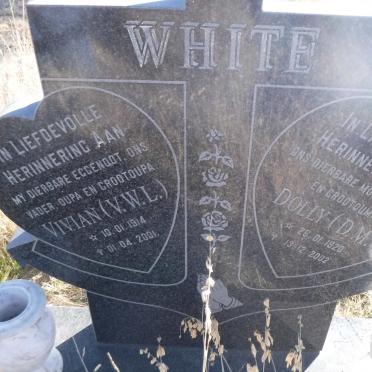 WHITE V.W.L. 1914-2001 :: WHITE D.M. 1920-2002