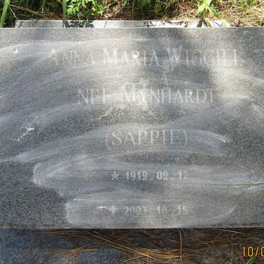 WIGGILL Anna Maria nee MYNHARDT 1919-2003