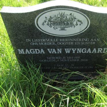 WYNGAARD Magda, van 1955-2004