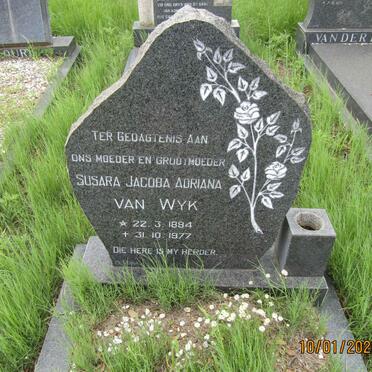 WYK Susara Jacoba Adriana, van 1894-1977