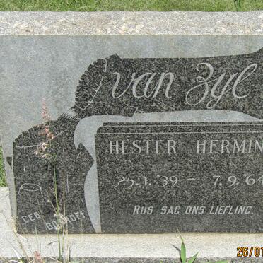 ZYL Hester Hermina, van 1939-1964