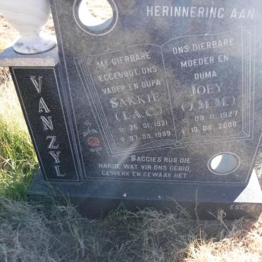 ZYL I.A.C., van 1921-1999 &amp; J.M.M. 1927-2000