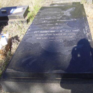 AARDT Frans Johannes, van 1910-1963