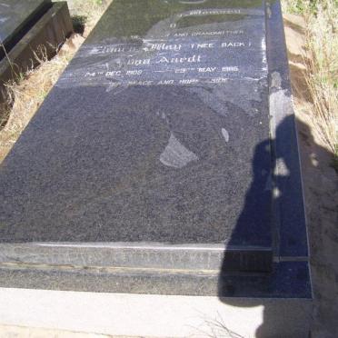 AARDT Elmira May, van nee BACK 1909-1995