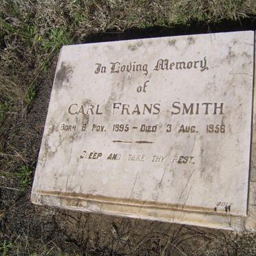 SMITH Carl Frans 1895-1956