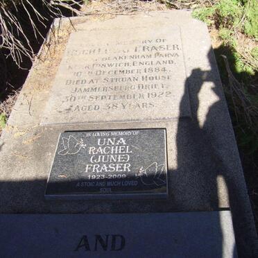 FRASER Hugh Lovat 1884-1922 :: FRASER Una Rachel 1923-2009