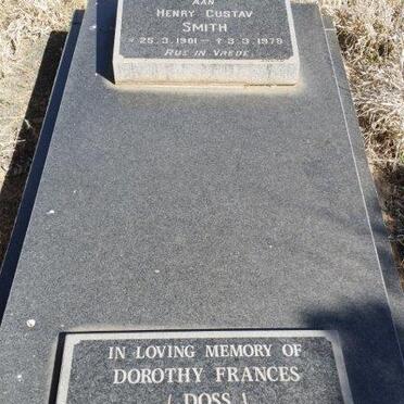 SMITH Henry Gustav 1901-1978 &amp; Dorothy Frances JOHNSTON 1904-2000