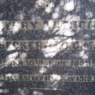 BECKER Henry Anthon 1859-1918