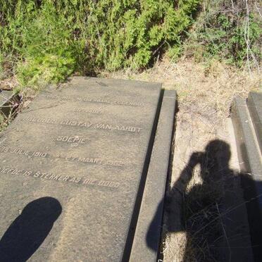 AARDT Jacobus Gustav, van 1910-1962