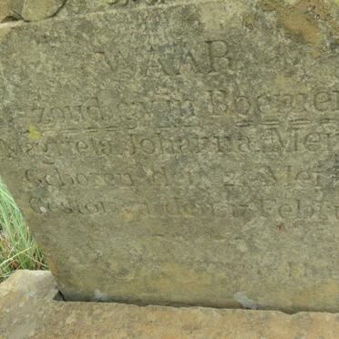 MENTZ Magrieta Johanna 18??-1??8