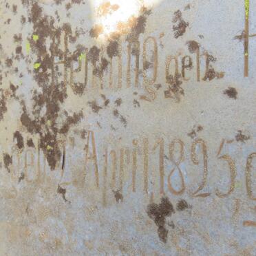 HENNING Sovia Elizabeth nee POTGIETER 1825-1888