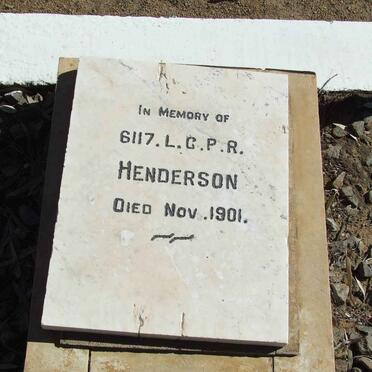 HENDERSON L.G.P.R -1901