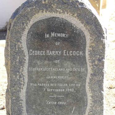 ELCOCK George Harry -1940