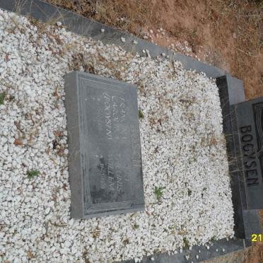 BOOYSEN Johannes Smit 1905-1996 :: BOSCH Gert Theunis Willem 1939- &amp; Francina Carolina BOOYSEN 1935-