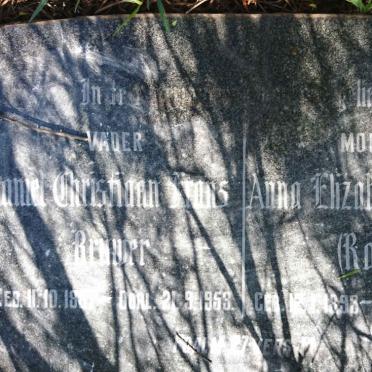BRUWER Daniel Christiaan Frans 1887-1953 &amp; Anna Elizabeth ROOS 1893-1981