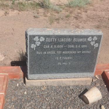BOUWER Jacob Dotty 1908-1954