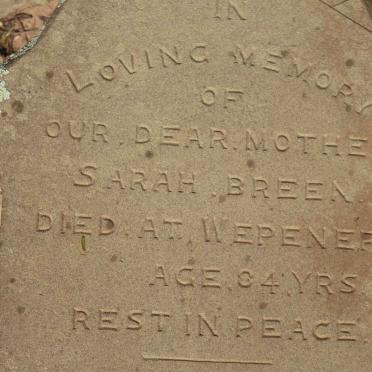 BREEN Sarah